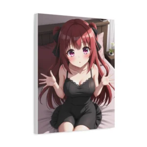 Anime Cute Girl, Erotic Anime Art, Fantasy Print Canvas, Bedroom Living Room Hotels HQ