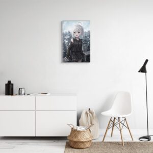 Anime Erotic Art ,Cyberpunk Wall Art, Anime Waifu Print Canvas, HQ - Image 3