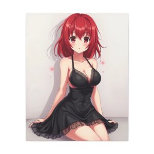 Anime Erotic Art, Waifu Print Canvas, Fantasy Wall Art, HQ - Image 11