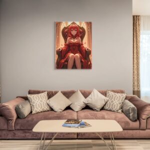 Anime Erotic Art, Waifu Wall Art, Fantasy Print Canvas, HQ - Image 4