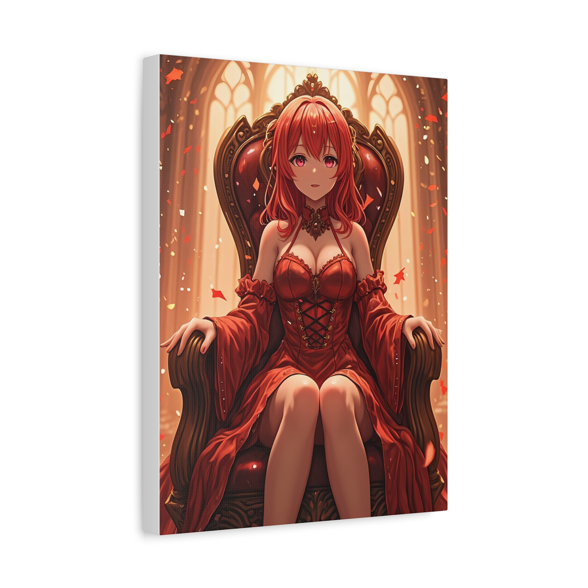 Anime Erotic Art, Waifu Wall Art, Fantasy Print Canvas, HQ - Image 7