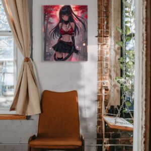 Anime Erotic Art, Dark Japanese Inspired Erotic Print Canvas, Fantasy Art, HQ - Image 3