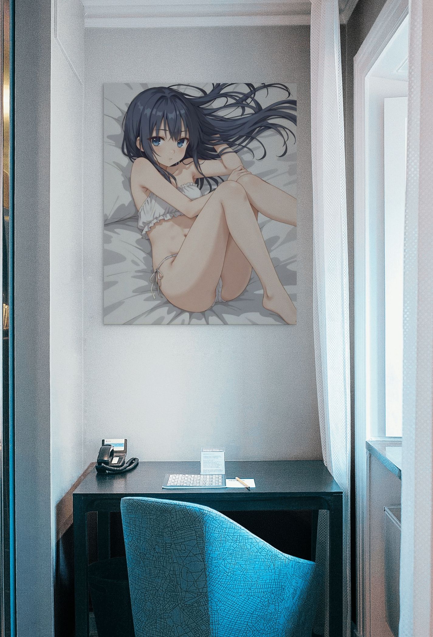 Anime Model Girl, Anime Erotic Wall Art | Ultra Quality Poster - Image 2